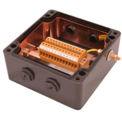 Automation junction box for industrial control and signal routing, featured in LNL Qatar and Saudi Arabia process environments
