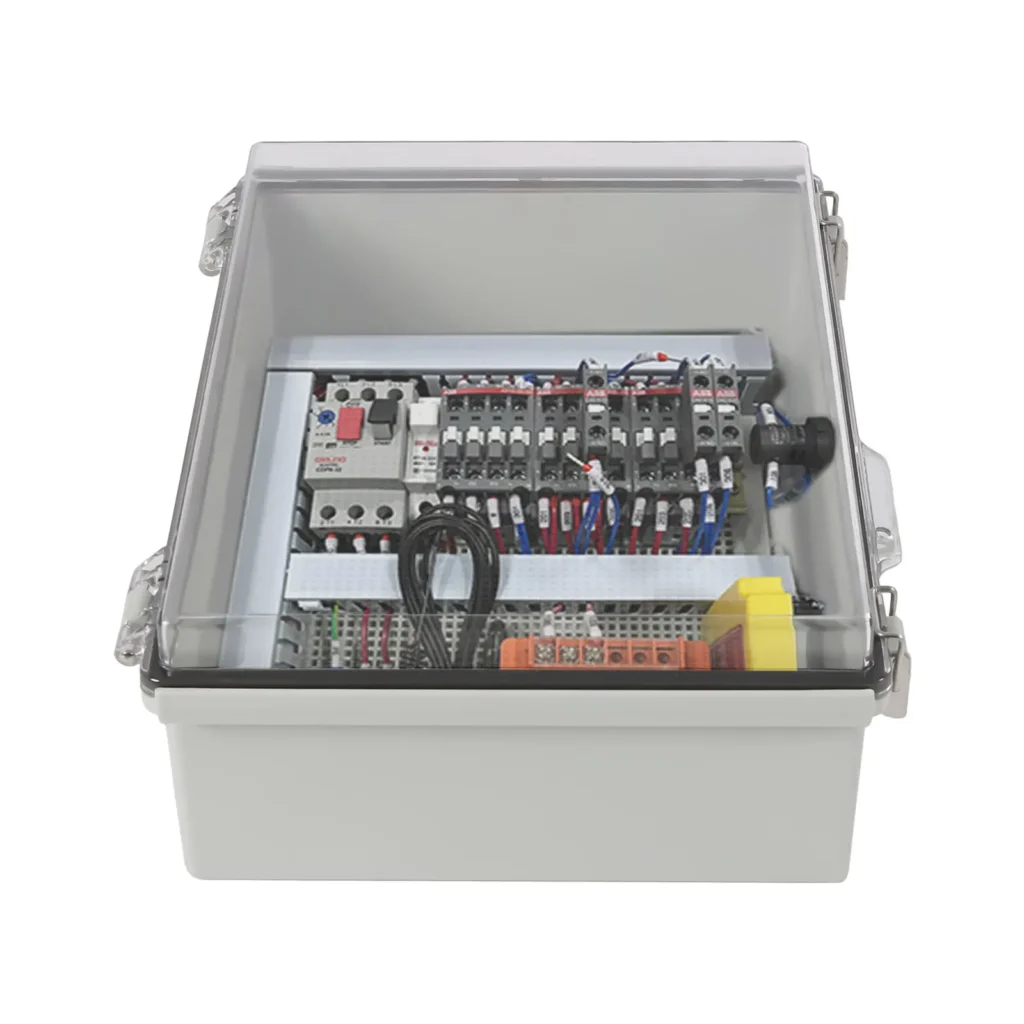 Automation junction box for industrial control and signal routing, featured in LNL Qatar and Saudi Arabia process environments