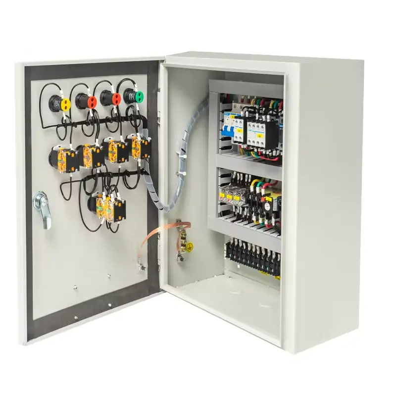 Power distribution boards rated up to 1000A with IP65 protection ensure safe, efficient energy management within indoor industrial and commercial environments. Their sealed enclosures guard against dust and incidental water exposure, making them ideal for workshops, control rooms, and utility spaces. Designed to handle complex load profiles and critical circuits, these boards support reliable power distribution across manufacturing floors, infrastructure hubs, and process facilities—combining robust performance with clean, space-efficient integration.