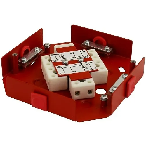 Fire-rated junction box with IP54–IP69 protection for emergency and fire suppression systems, featured in LNL Qatar and Saudi Arabia infrastructure projects