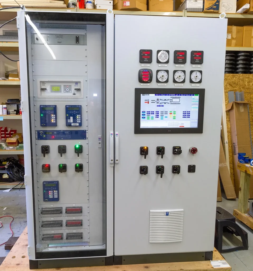 Modular panel system for indoor power distribution and automation, featured in LNL Qatar and Saudi Arabia industrial and infrastructure projects