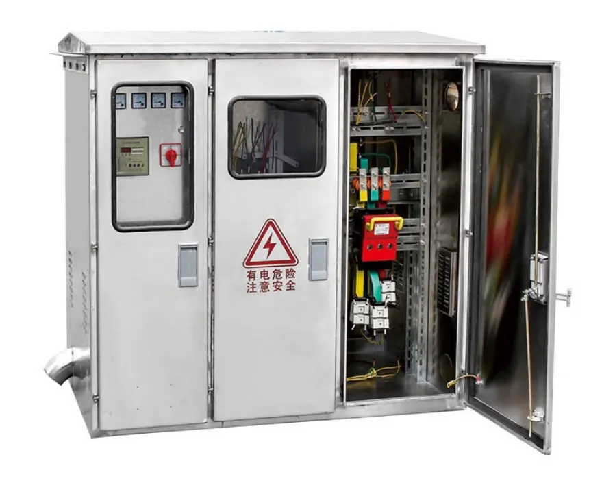 Outdoor extra low voltage (ELV) box with IP-rated weatherproof casing for lighting, sensors, and automation circuits in public infrastructure zones LNL Qatar Saudi Arabia